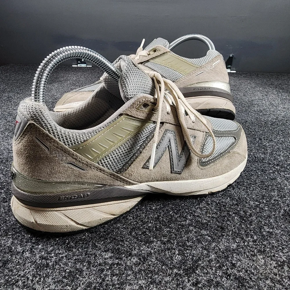 New Balance 990v5 Sneakers Women 5 Grey Low Top Suede Mesh